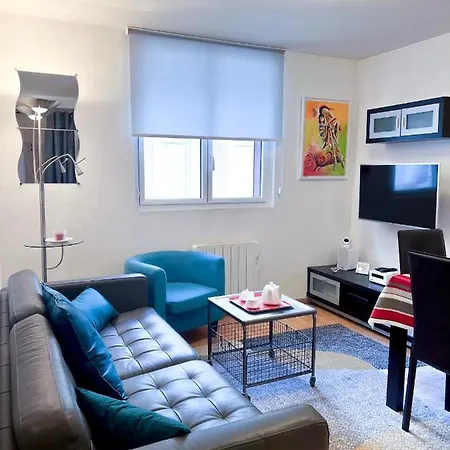 Appartement*** T2 + Pour 4 Personnes 科特雷